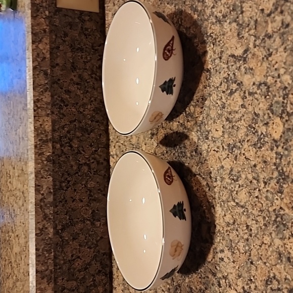 Pfaltzgraff Snow Bear 7" Bowls, Set of 2 - Picture 1 of 7